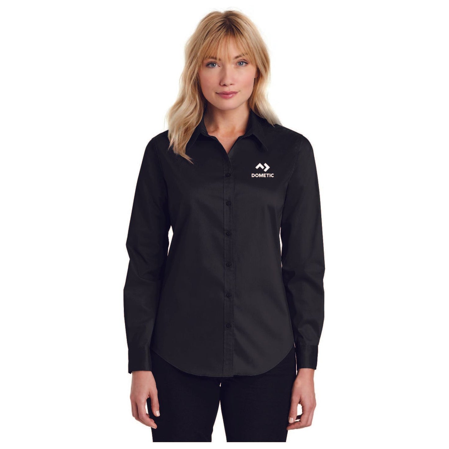 Port Authority® Ladies Stretch Poplin Shirt - LW100