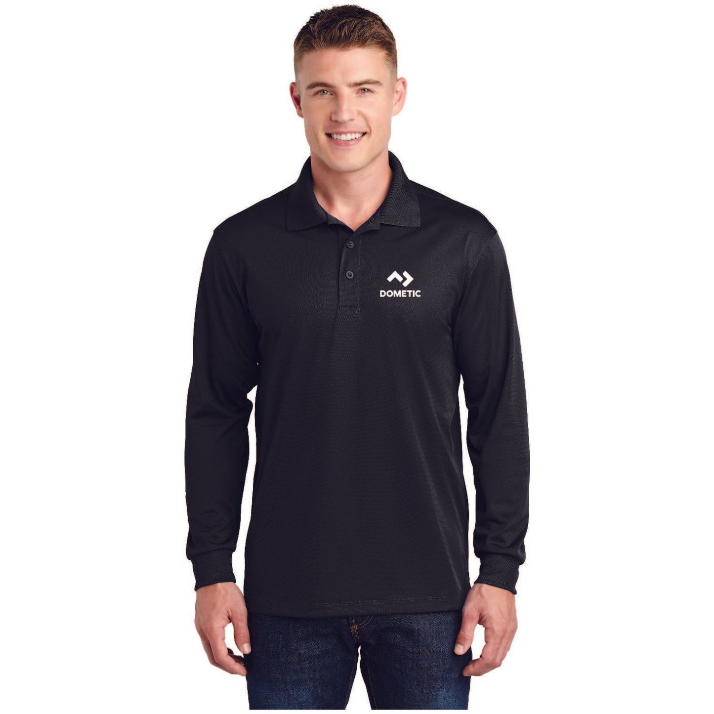 Sport-Tek® Long Sleeve Micropique Sport-Wick® Polo - ST657