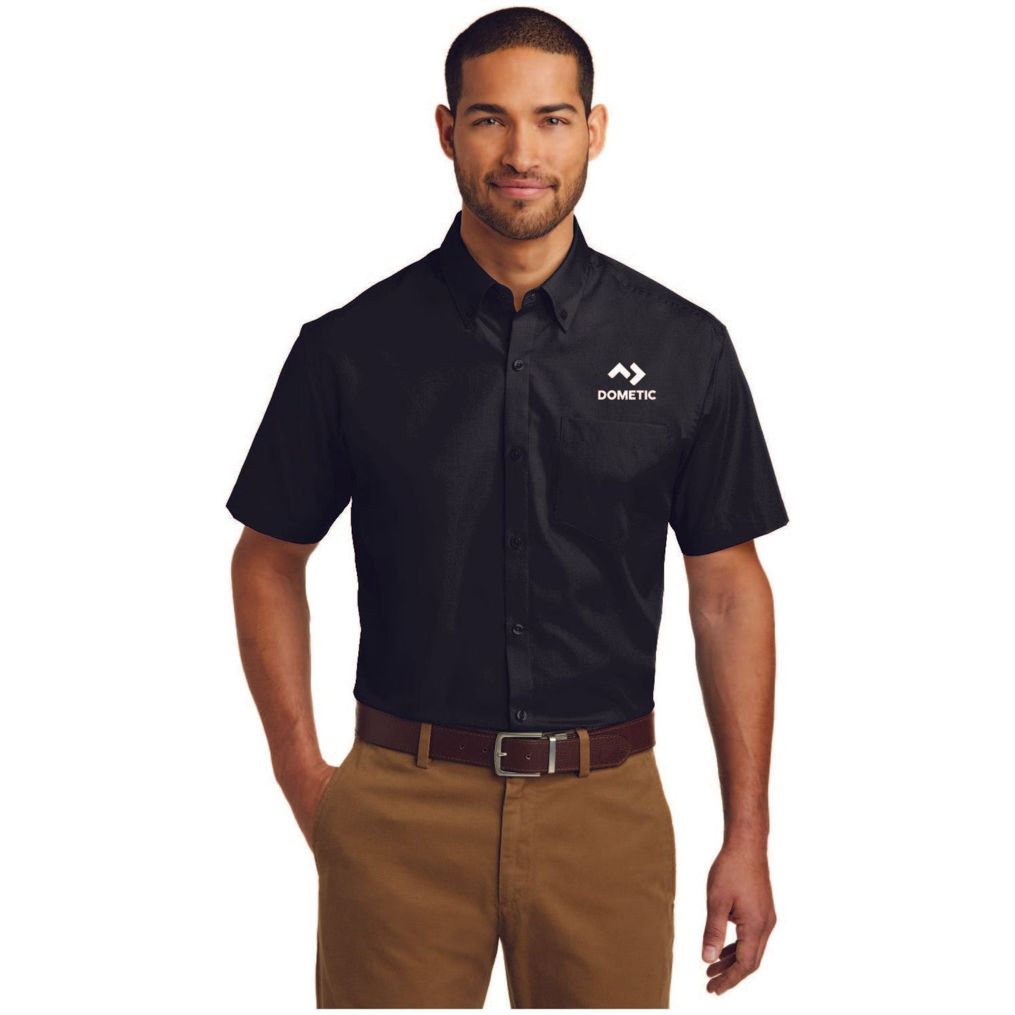 Port Authority® Short Sleeve Carefree Poplin Shirt - W101