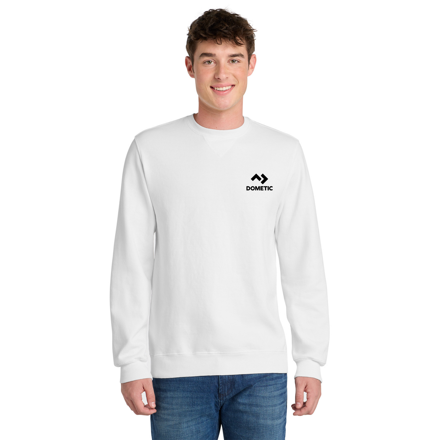 Port & Co™ Beach Wash® Garment-Dyed Crewneck Sweatshirt - PC098