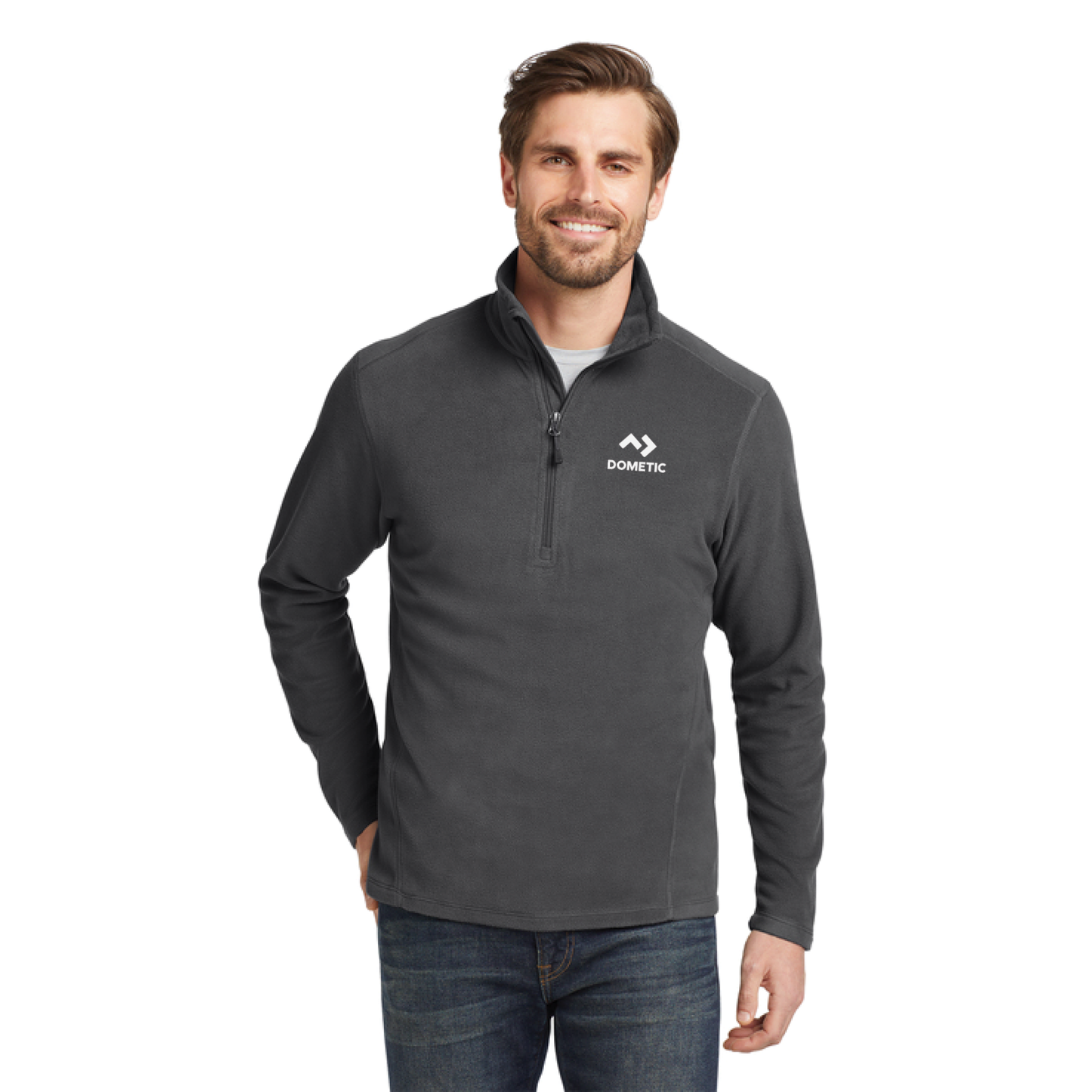 Eddie Bauer® 1/2-Zip Microfleece Jacket - EB226